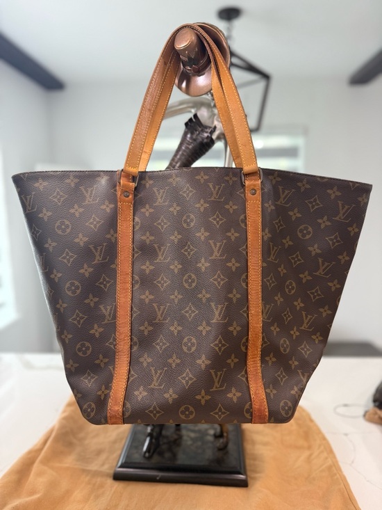 Louis Vuitton Handbags - Louis Vuitton Monogram Sac Shopping Tote Bag VINTAGE